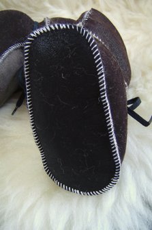 Babyslofje Z, lamsvacht, maat 21,  BS3P62 