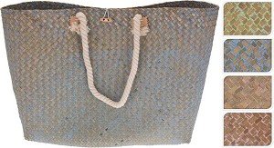 Strandtas shopper (lichtroze)