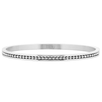 Dots Bangle - Silver