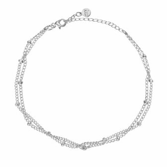 Tiny Bracelet Beads - Silver