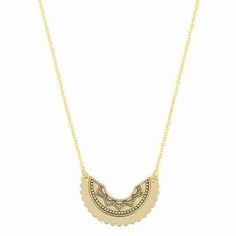 Tiny Boho Necklace - Gold