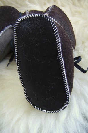 Babyslofje Z, lamsvacht, maat 21,  BS3P62 