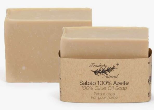 Handgemaakte zeep "100% Olive @ Home" Tradicao Natural