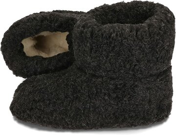 Sheepsjop® Wollen sloffen - 100% schapenwol, Antraciet