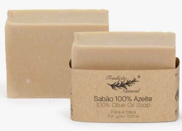 Handgemaakte zeep "100% Olive @ Home" Tradicao Natural