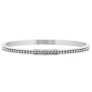 Dots Bangle - Silver
